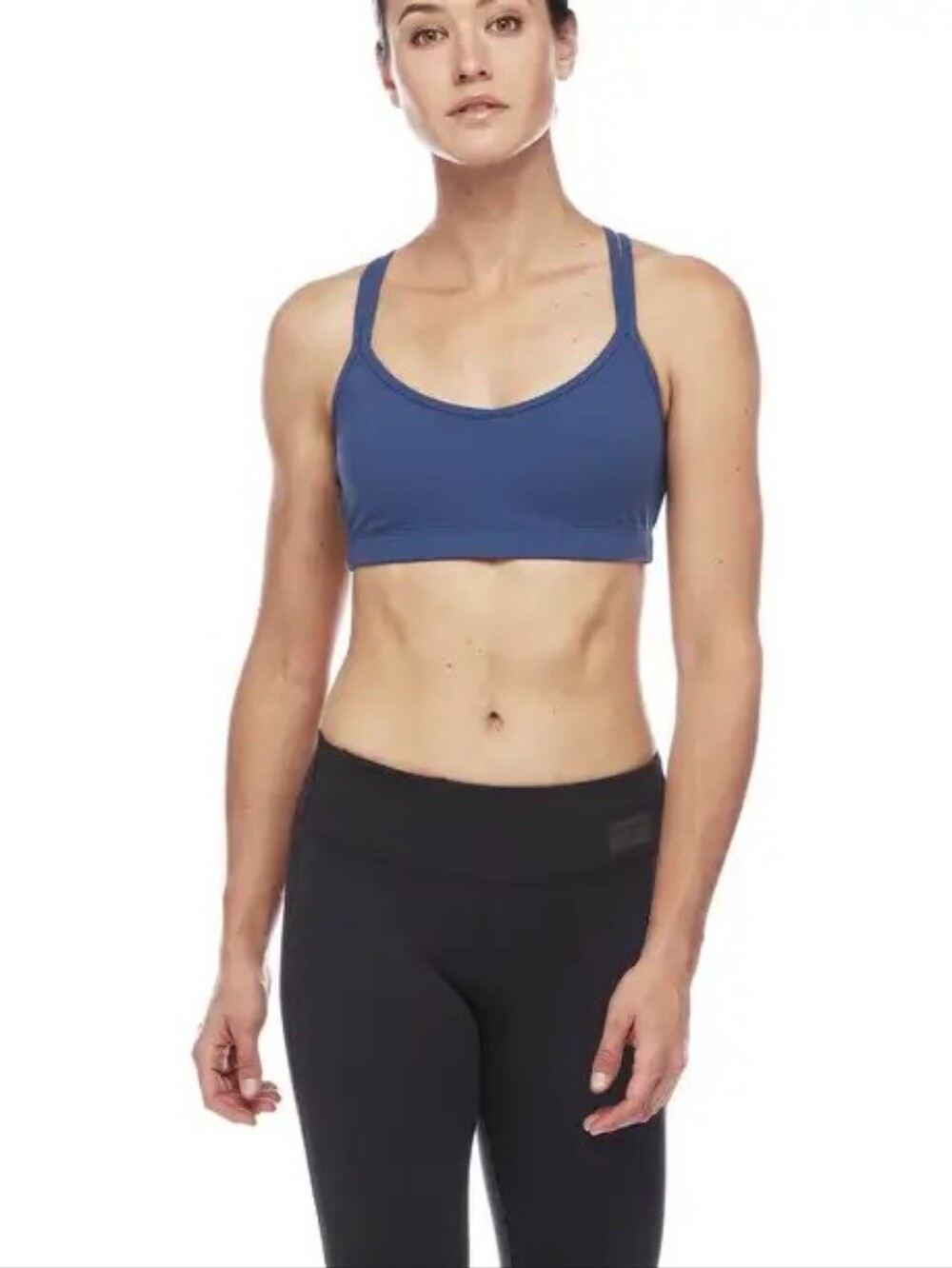 Black Diamond Separate Reality Sports Bra Ink Blue Medium